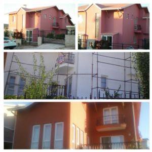 Ankara Çayyolu Villa Şıngıl Üzeri ve Dış Cephe Uygulaması